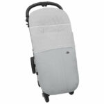 3308 Sacos de Silla Alex Polipiel Jaretas Gris Puntilla y Topitos Gris
