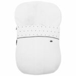 1346 Sacos Grupo Cero Leslie Piqué Jaretas Blanco Puntilla y Topitos Negro