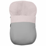 1393 Sacos Grupo Cero Joss Polipiel Gris Bordado Estrellitas Rosa