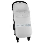 3722 Sacos de Silla Napoles Blanco Entredós Ancho y Bodoques