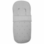 3271 Sacos de Silla Mel Polipiel Gris Bordado Bodoques Gris