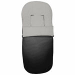 3331 Sacos de Silla Kin-Francis Polipiel Negro con Gris