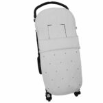 3208 Sacos de Silla Edén Piqué Gris Bordado Bodoques Gris