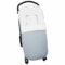 Saco para silla modelo universal en tejido polipiel celeste. Interior en napoles blanco