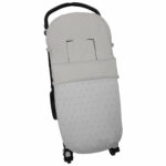 3293 Sacos de Silla Joss Polipiel Gris Bordado Estrellitas Gris