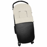 3330 Sacos de Silla Kin-Francis Polipiel Negro con Crudo