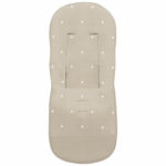 0208 Fundas Silla Mel Napoles Tostado Bordado Bodoques Blanco