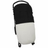 Saco para silla en tejido impermeable modelo universal diseño Alaska crudo con el interior en pelo color negro