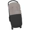 Saco para silla en tejido impermeable modelo universal diseño Alaska gris con el interior en pelo color arena