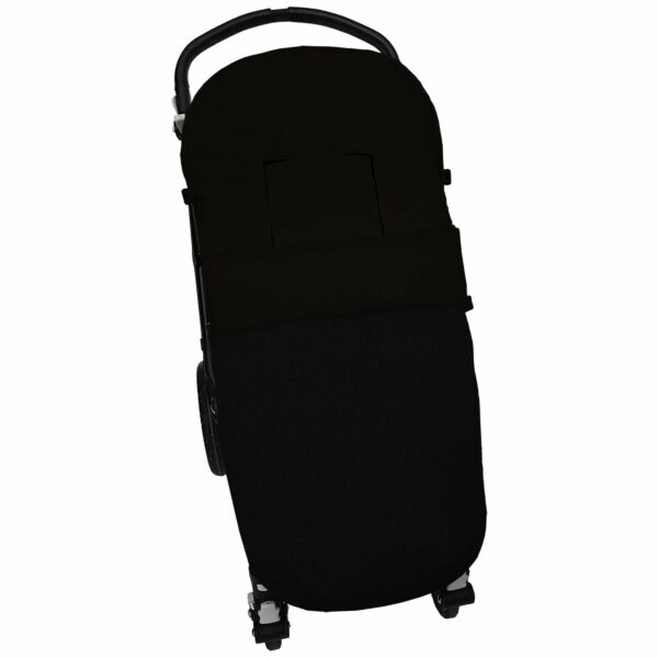 Saco para silla en tejido impermeable modelo universal diseño Alaska negro con el interior en pelo color negro