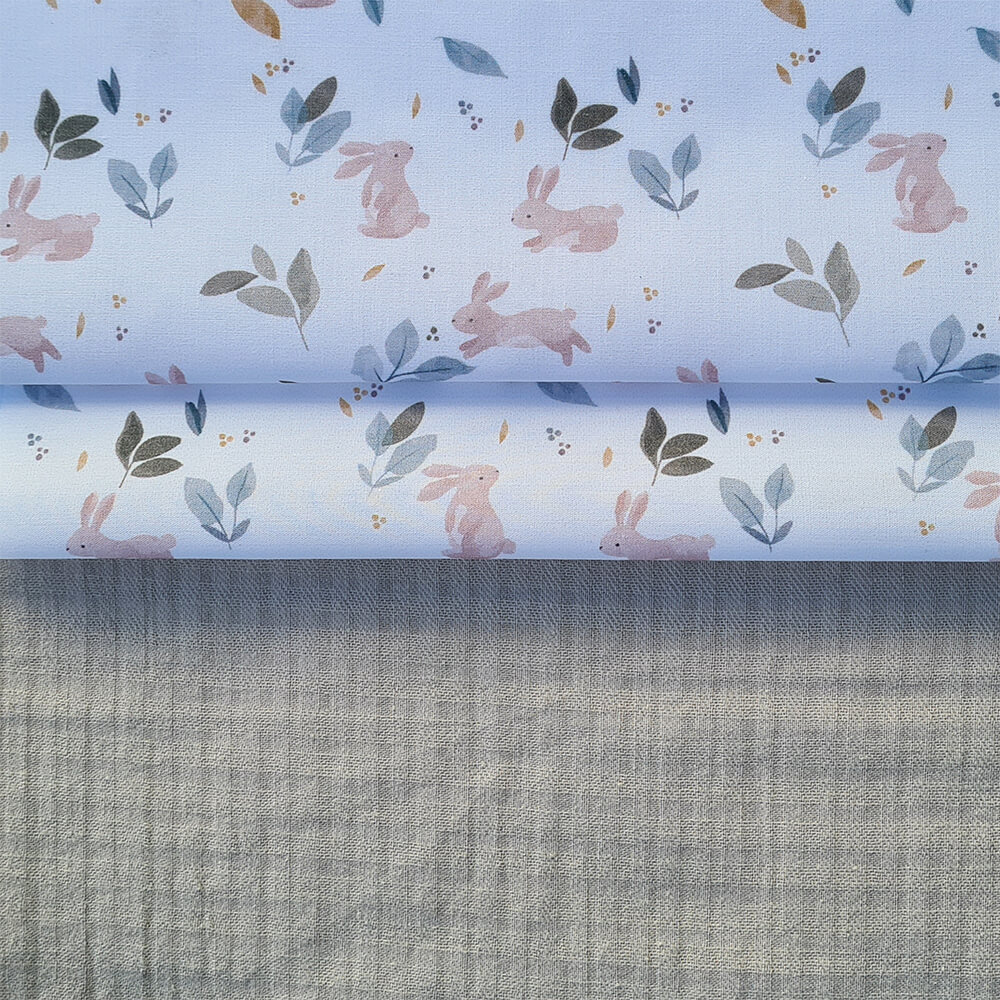 altea-tostado colcha en piqué de algodón y embozo en batista estampada