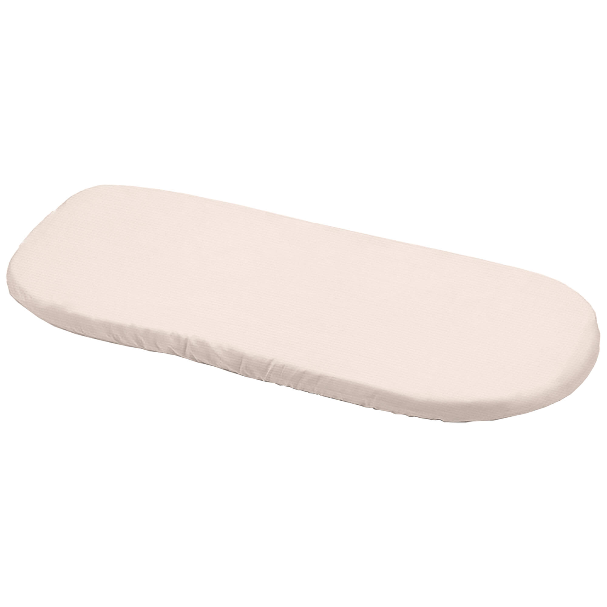 Bajera bambula beis tostado Bajera universal para capazo en tejido bambula beis tostado