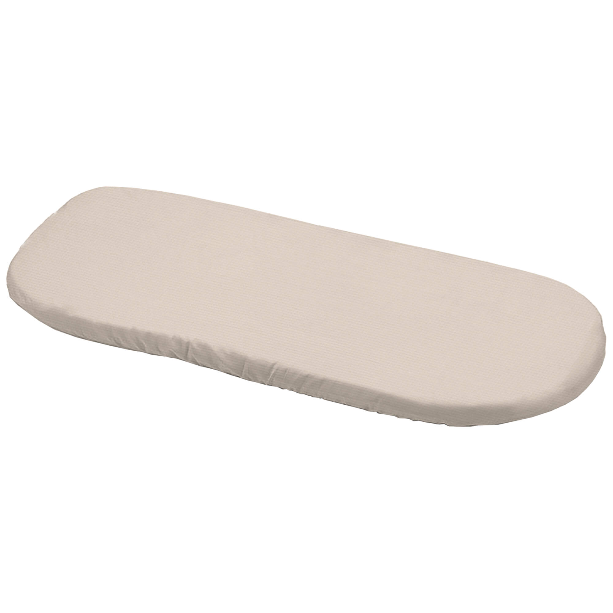 Bajera bambula tostado Bajera universal para capazo en tejido bambula tostado