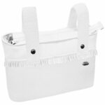 4586 Bolsos Bambula Plumeti Blanco