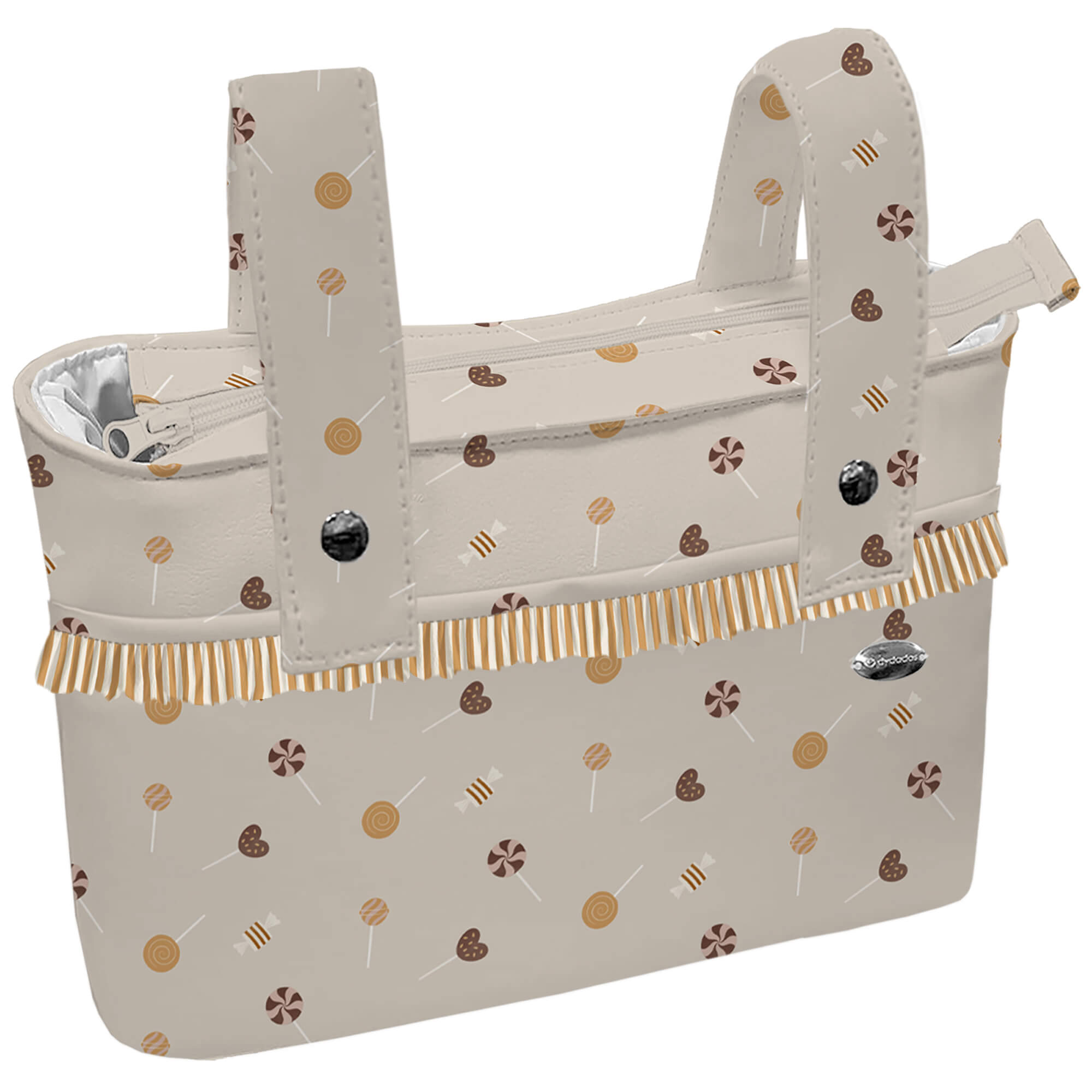 Bolso organizador XL Donna Bolso para silla modelo organizador xl en tejido impermeable estampado Donna