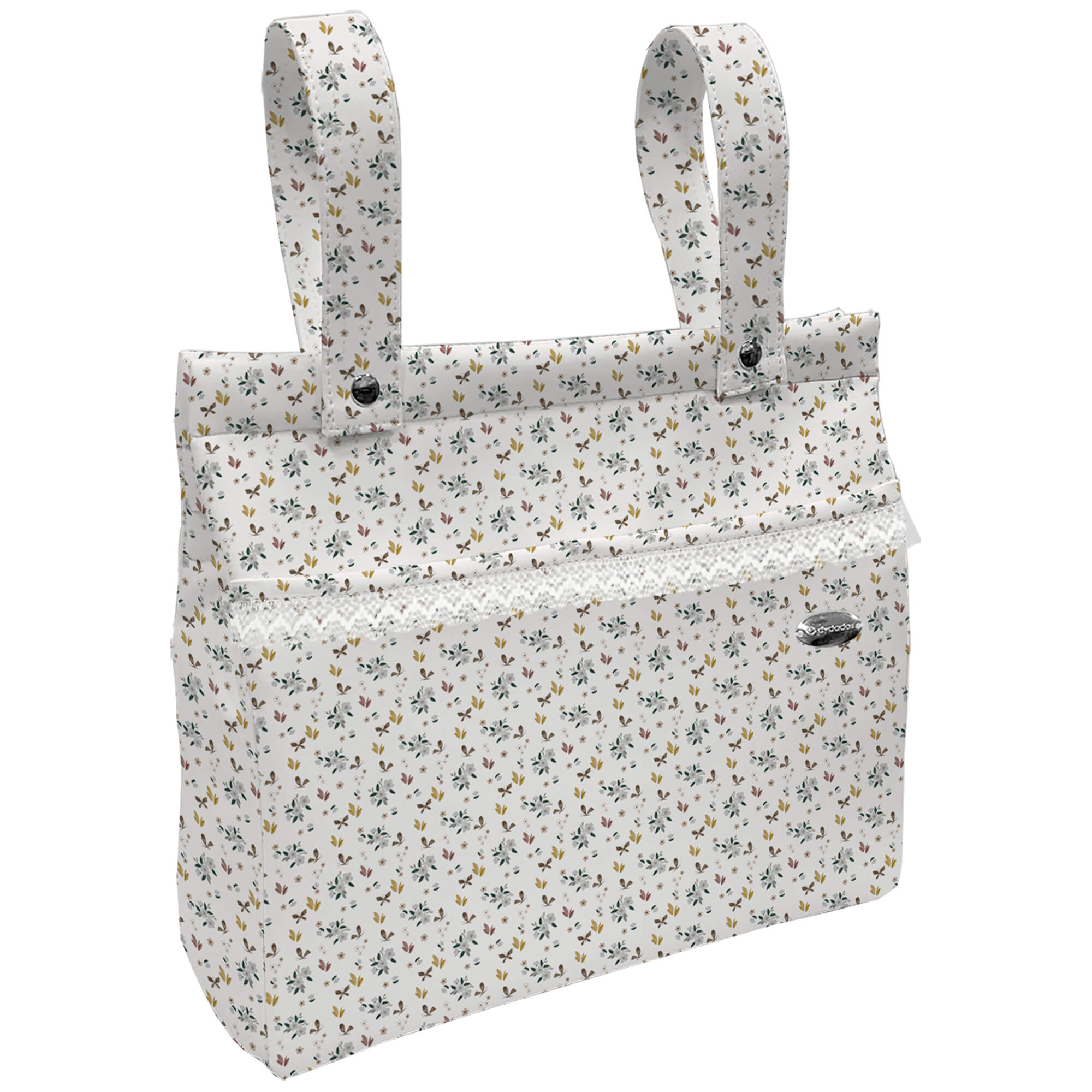 Bolso panera Zoe Bolso para silla modelo panera en tejido impermeable estampado Zoe