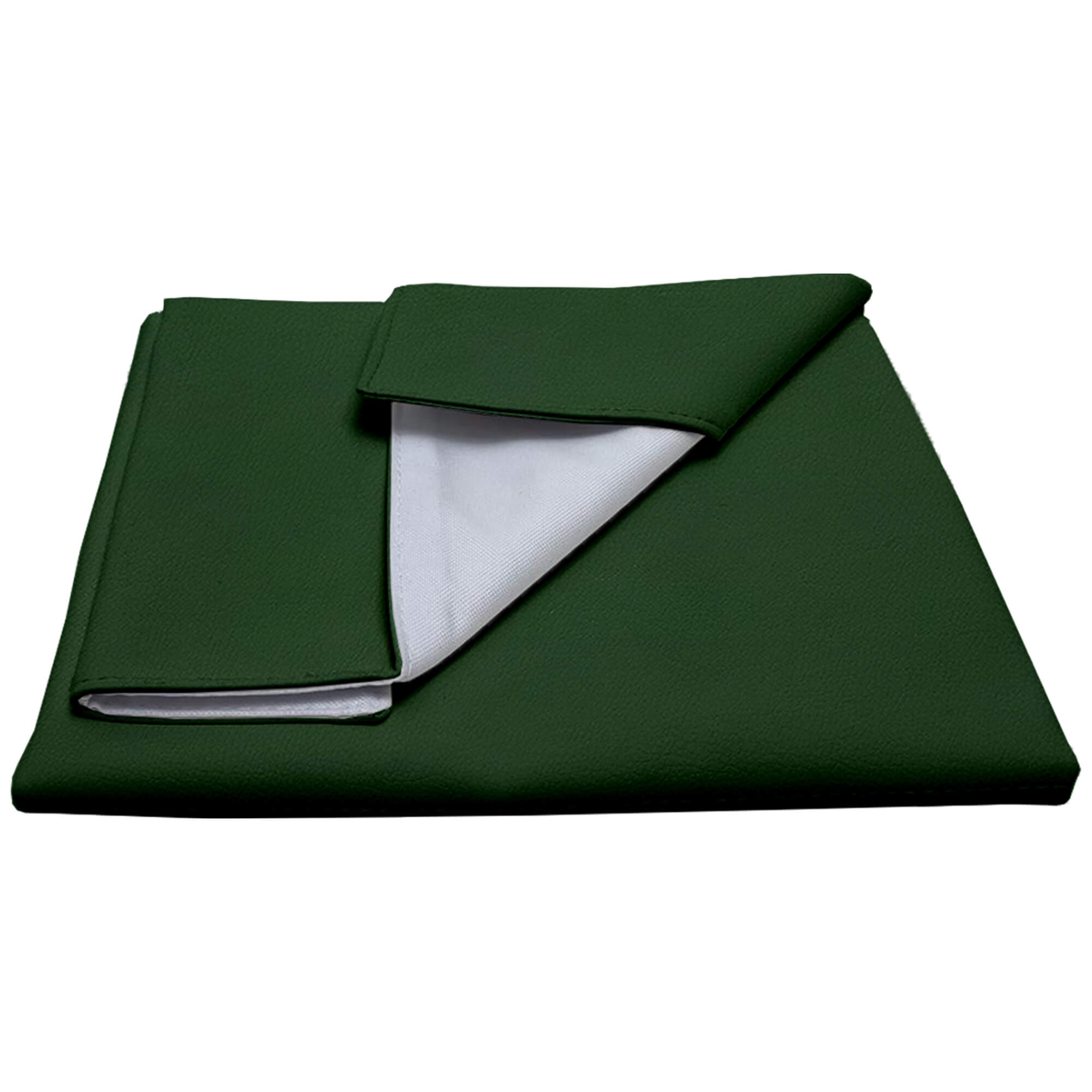 Cambiador polipiel verde botella Cambiador para bolso en tejido polipiel verde botella