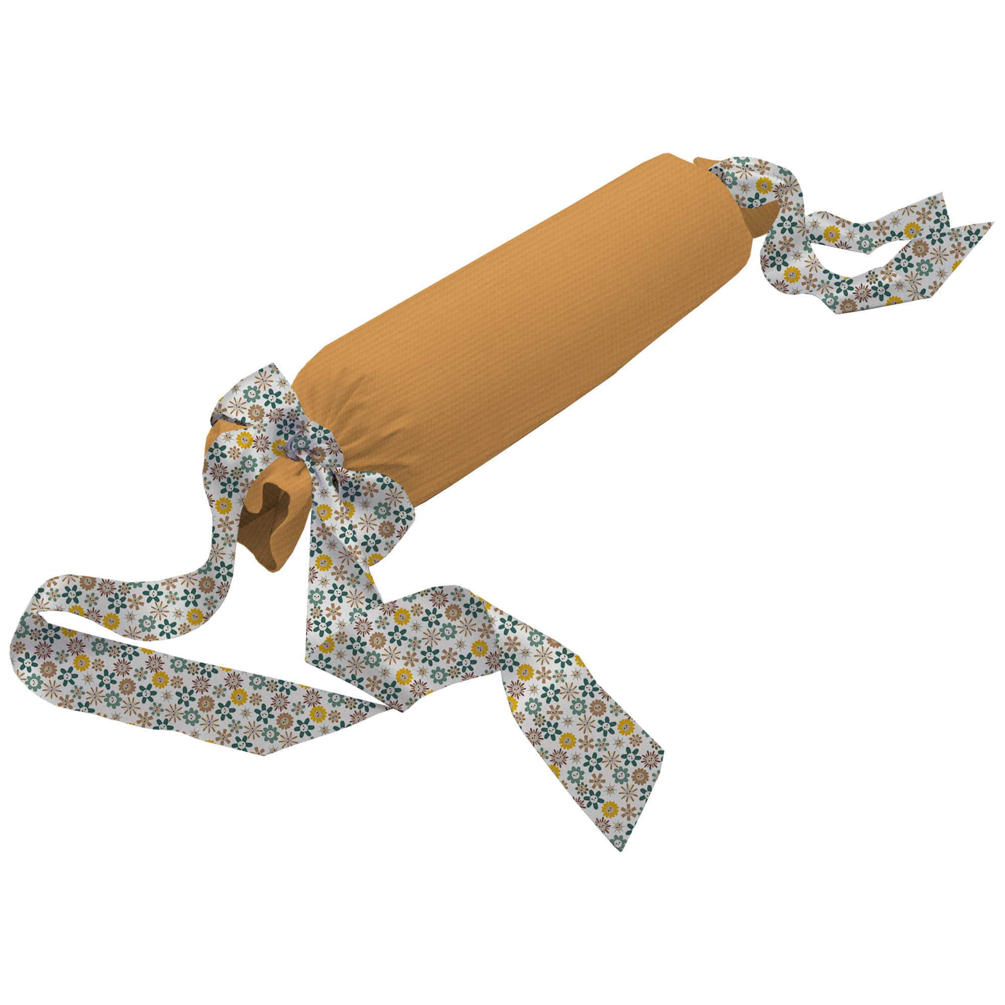 Cojín antivuelco Thiago claro serker mostaza Cojín antivuelco en tejido piqué de algodón diseño Thiago claro serker mostaza