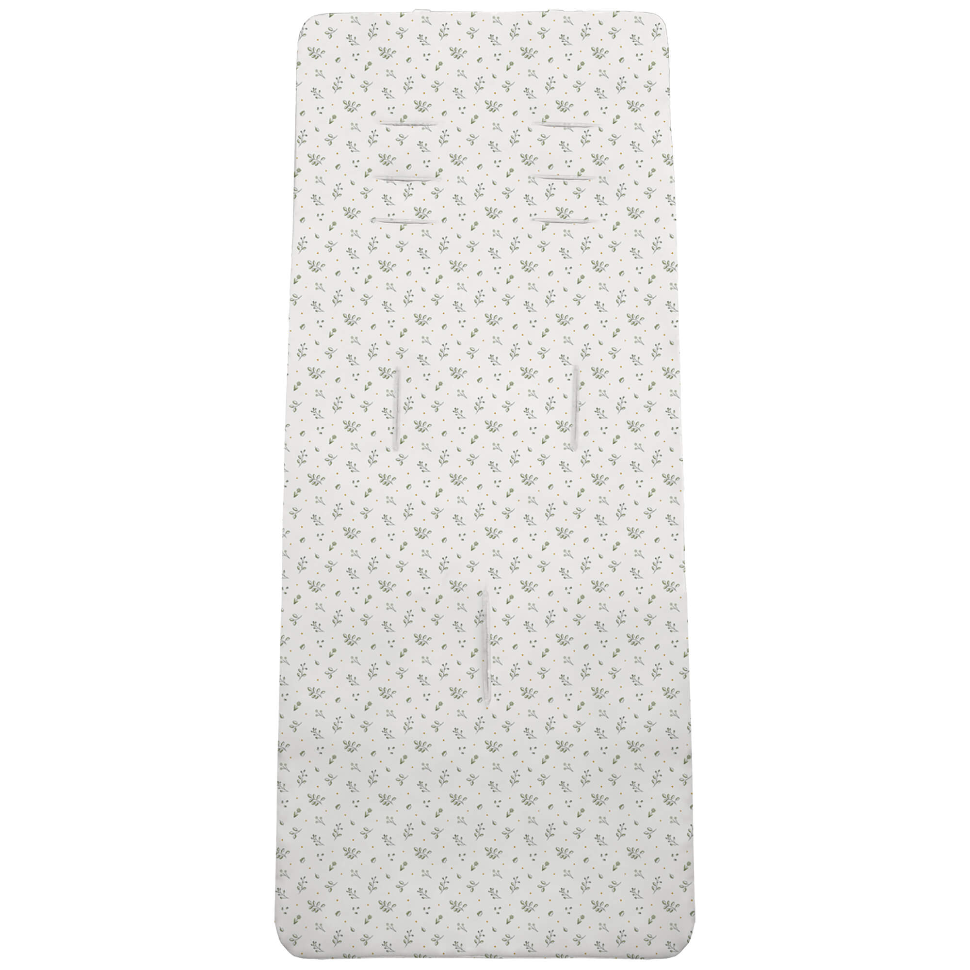 Colchoneta para silla estampado Luan Verde Colchoneta para silla en tejido batista estampada diseño Luan Verde