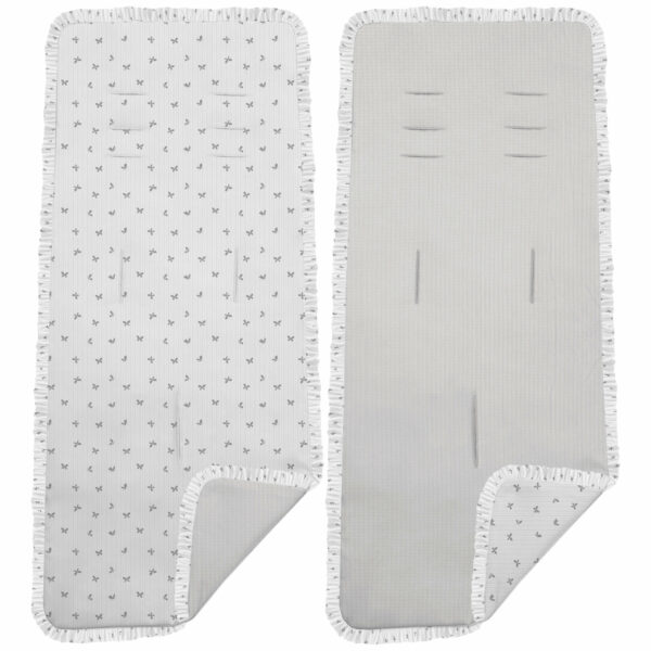 Colchoneta para silla reversible Indra gris