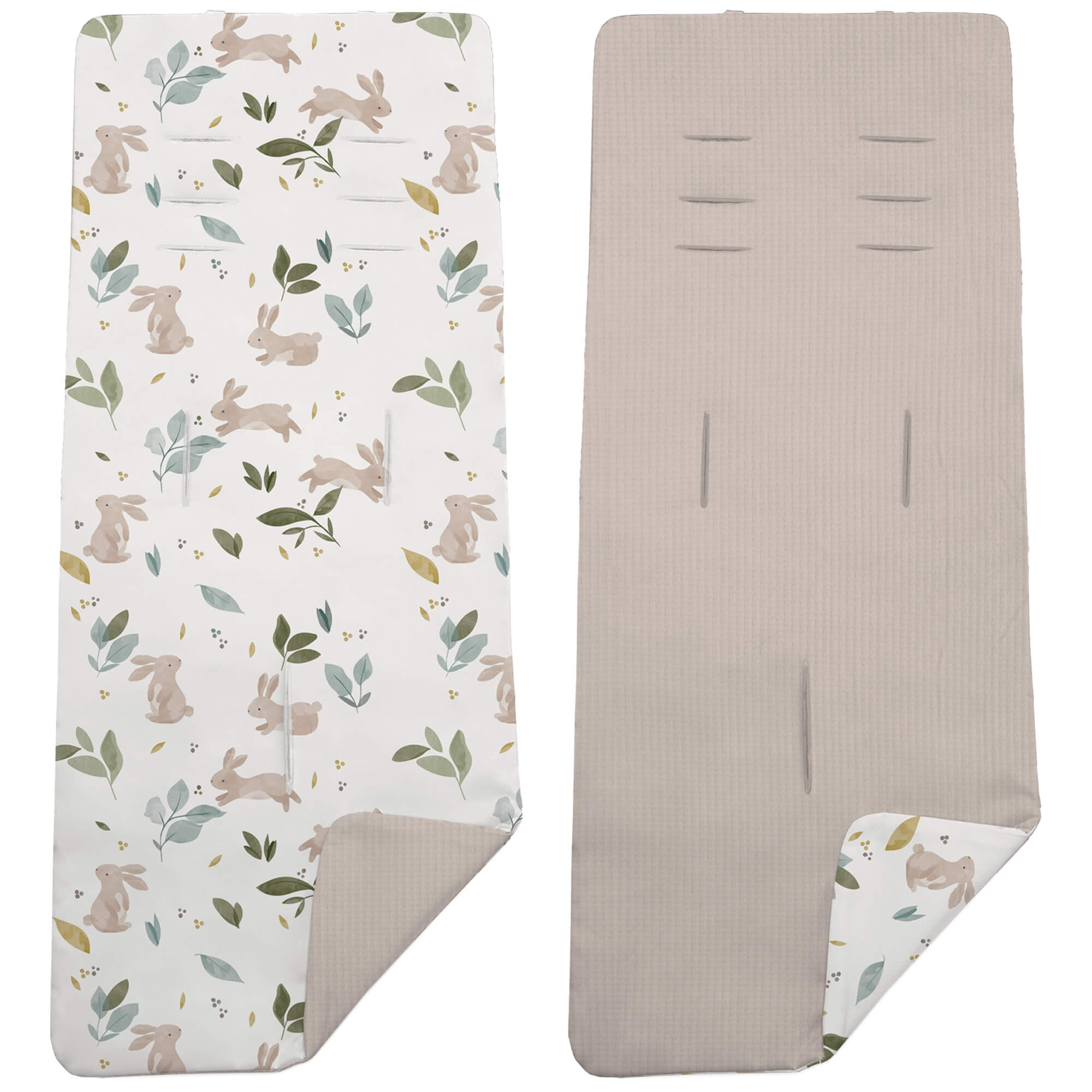 Colchoneta reversible Uriel tostado Colchoneta para silla reversible Uriel tostado