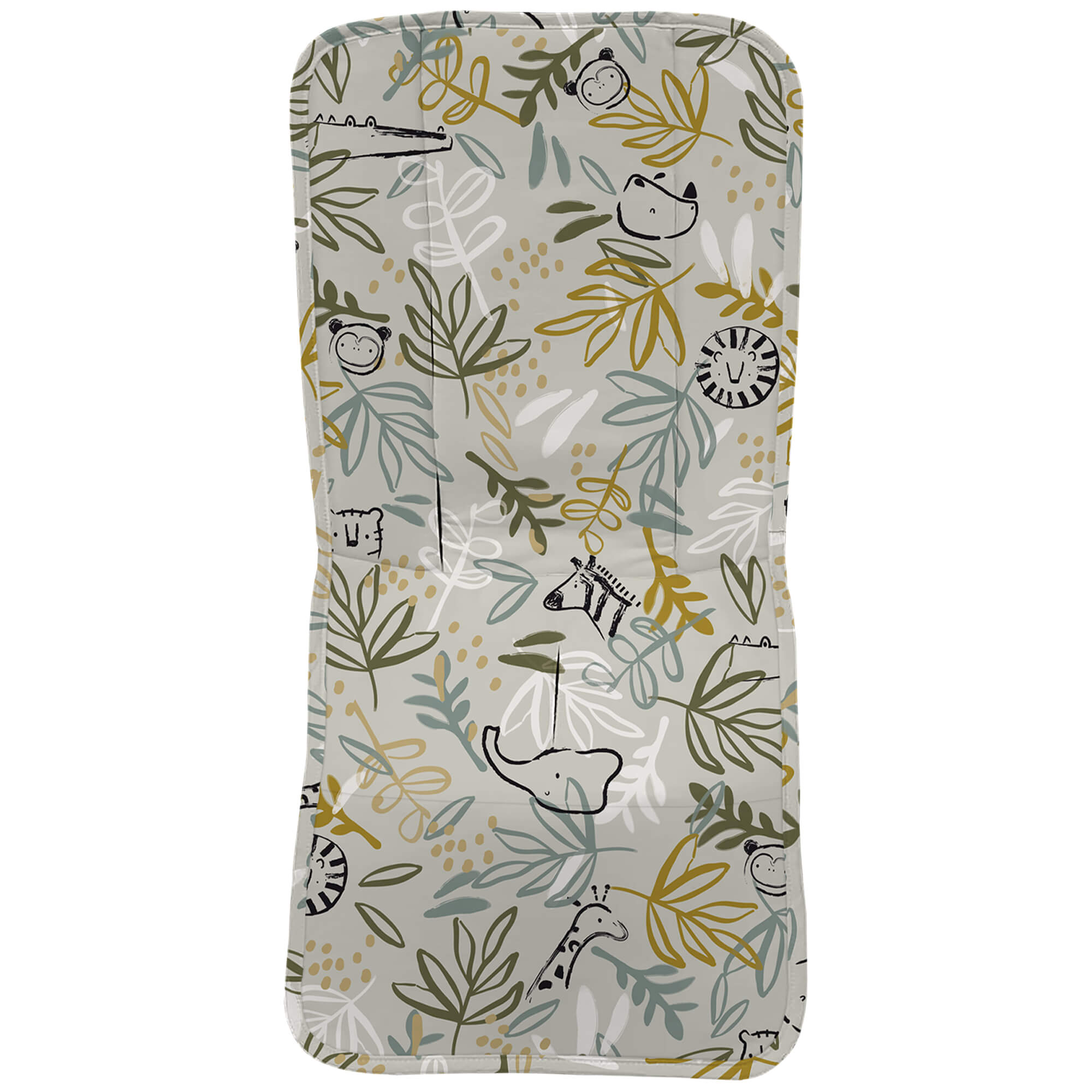 Funda para silla modelo Recta estampado Marco Funda para silla modelo Recta en tejido batista estampada diseño Marco