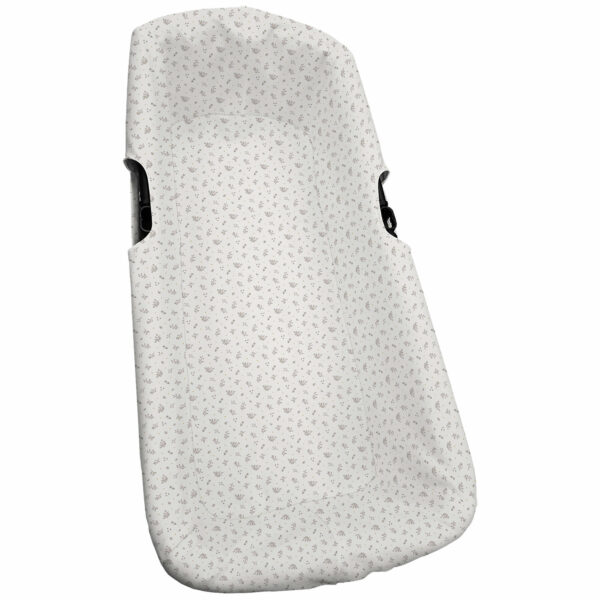 Interior de capazo modelo universal con relleno en tejido estampado diseño Luan Tostado