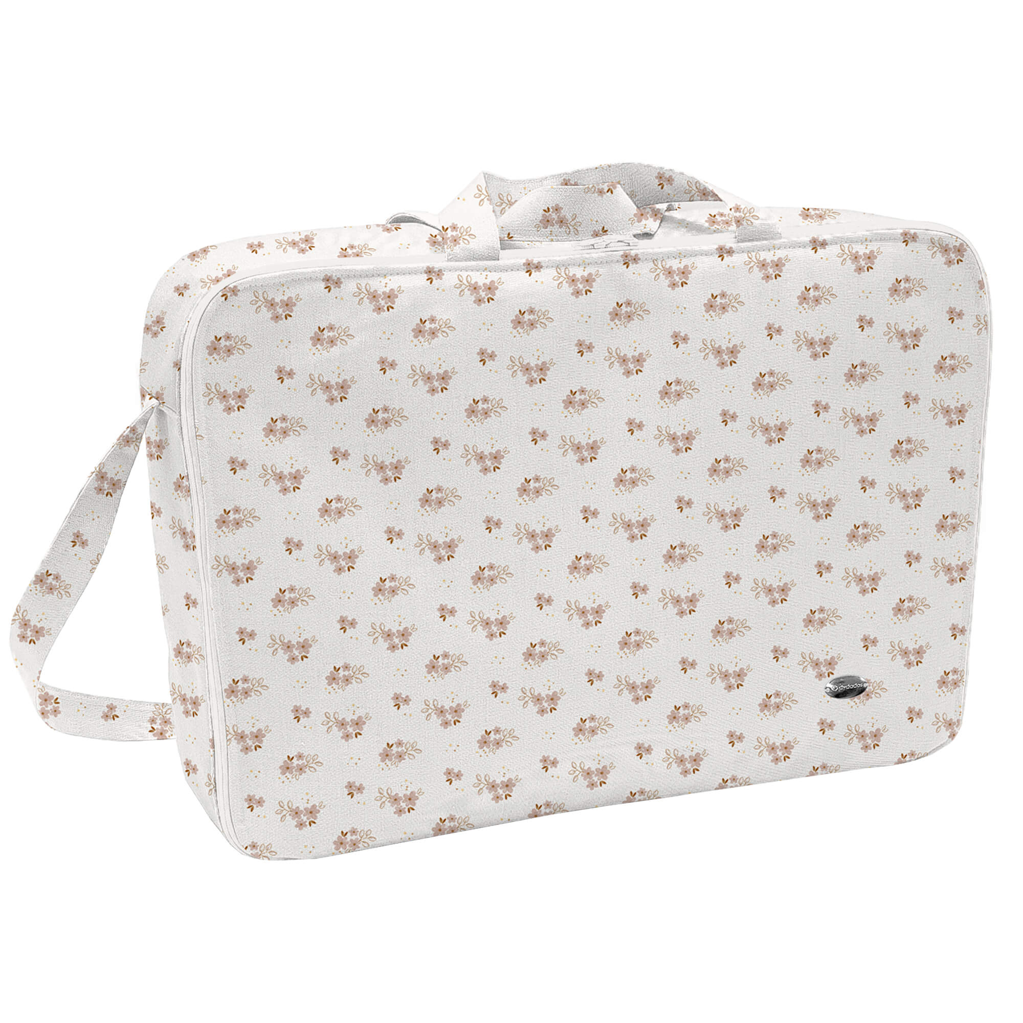 Maleta Abril claro Maleta para el bebé en tejido impermeable estampado Abril claro