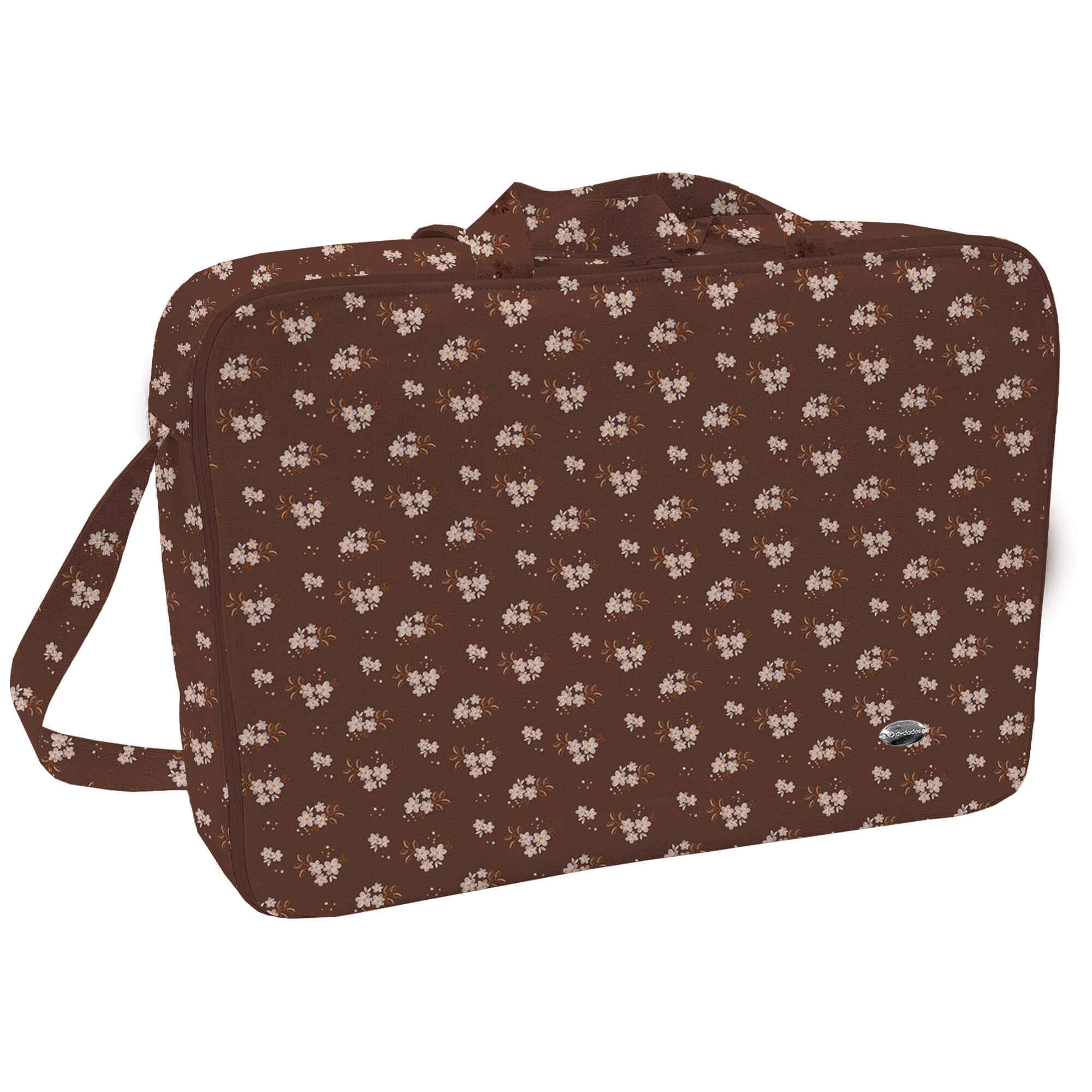 Maleta Abril oscuro Maleta para el bebé en tejido impermeable estampado Abril oscuro