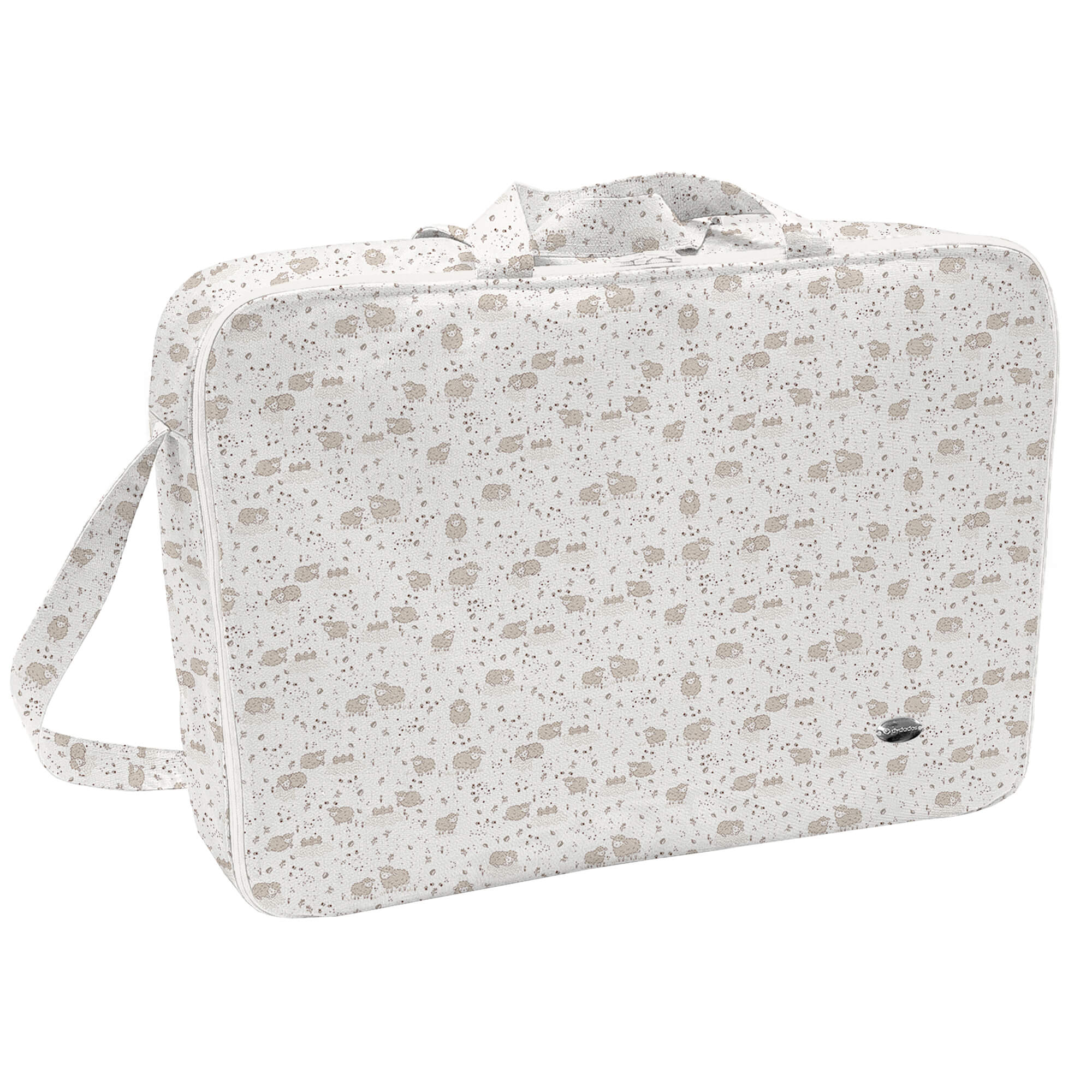 Maleta Elda Maleta para el bebé en tejido impermeable estampado Elda