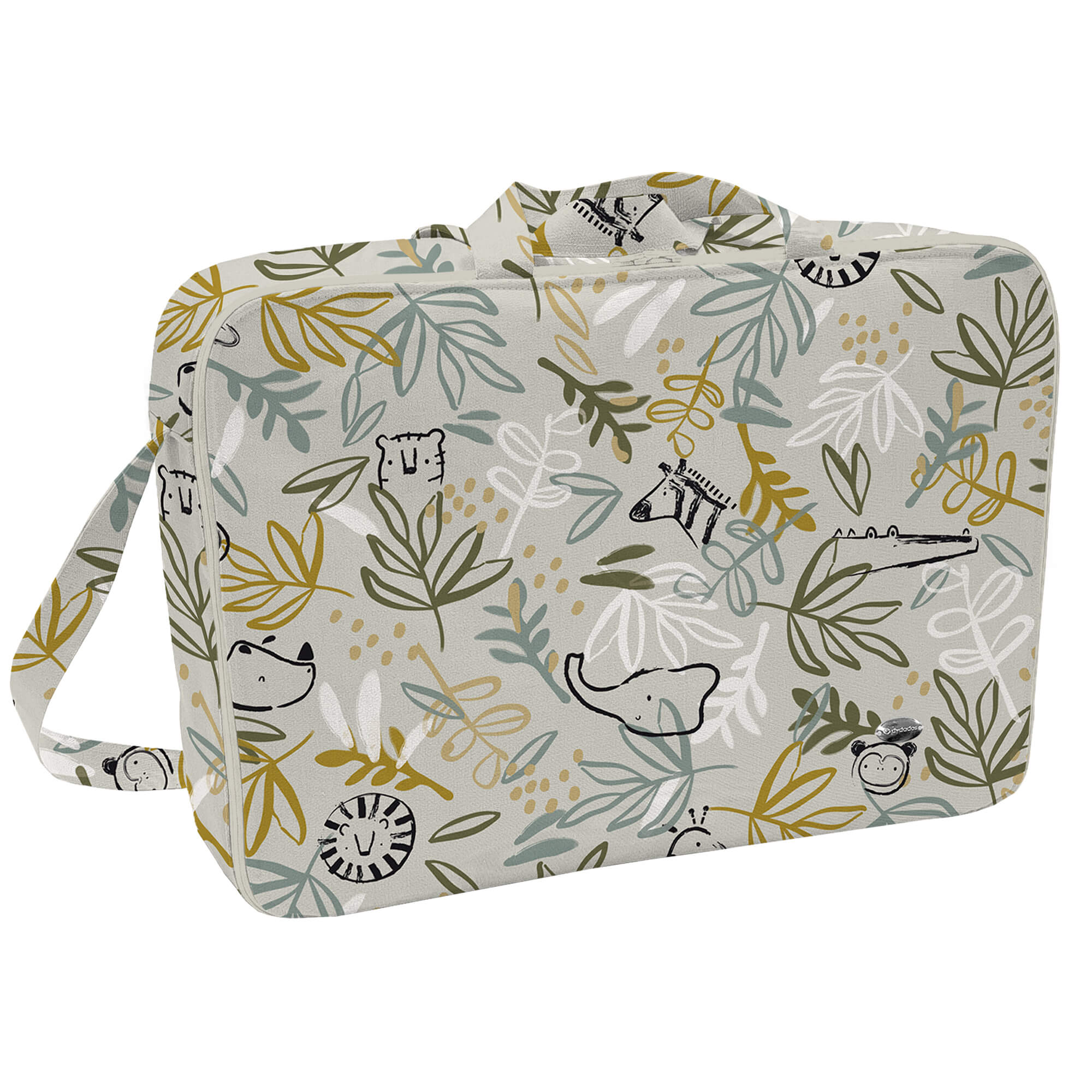 Maleta Marco Maleta para el bebé en tejido impermeable estampado Marco