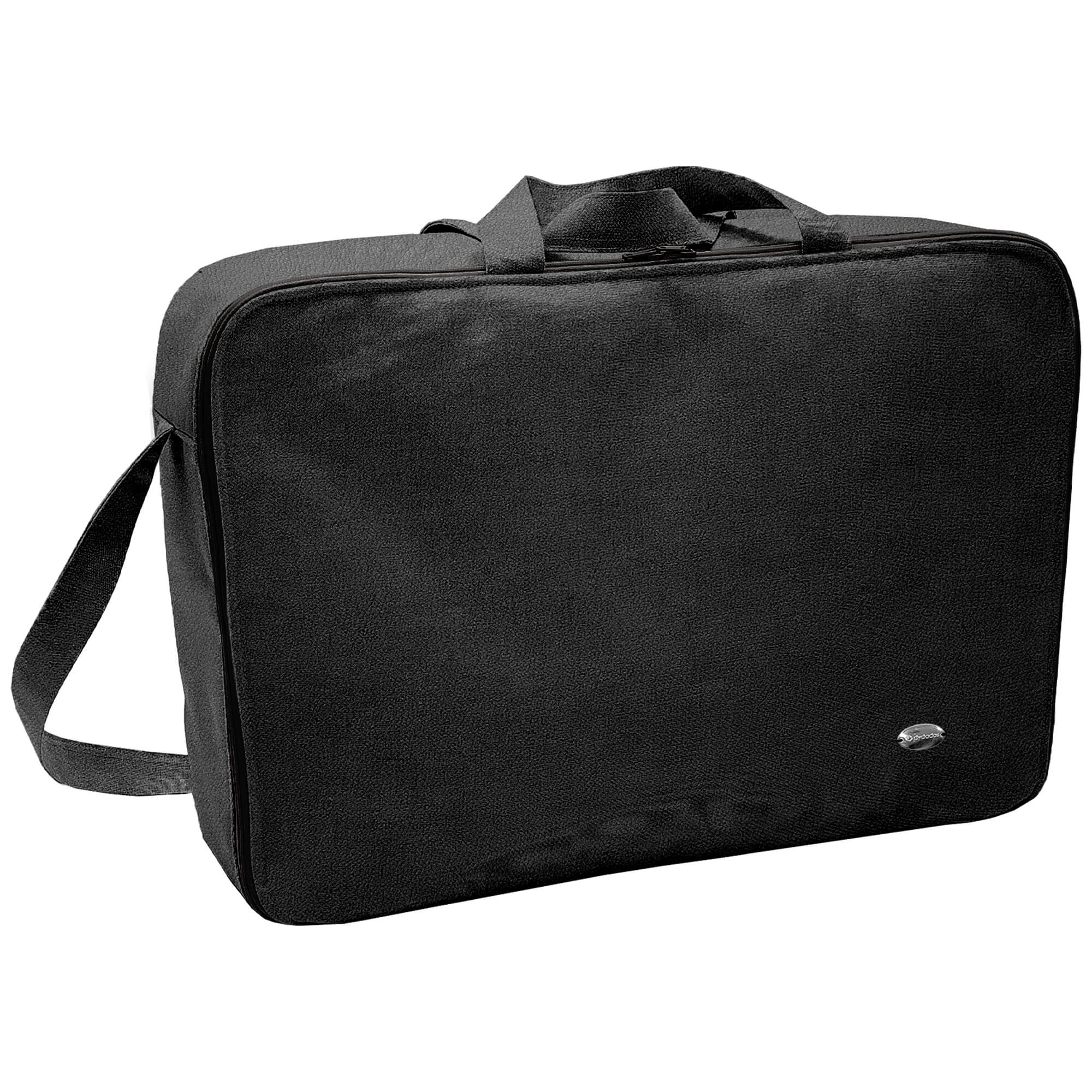 Maleta Pequeña polipiel negro brillo Maleta para el bebé en tejido polipiel lisa color negro brillo