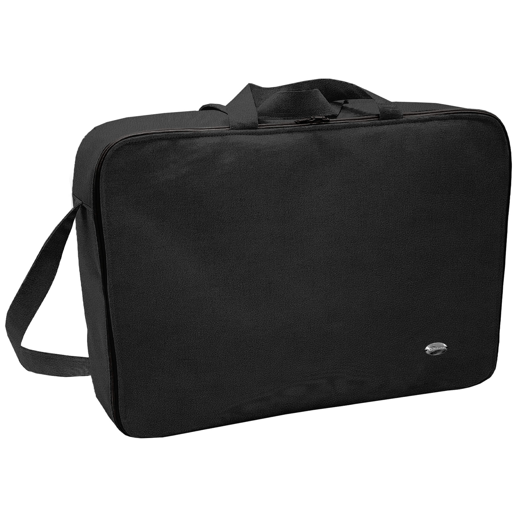 Maleta Pequeña polipiel negro Maleta para el bebé en tejido polipiel lisa color negro