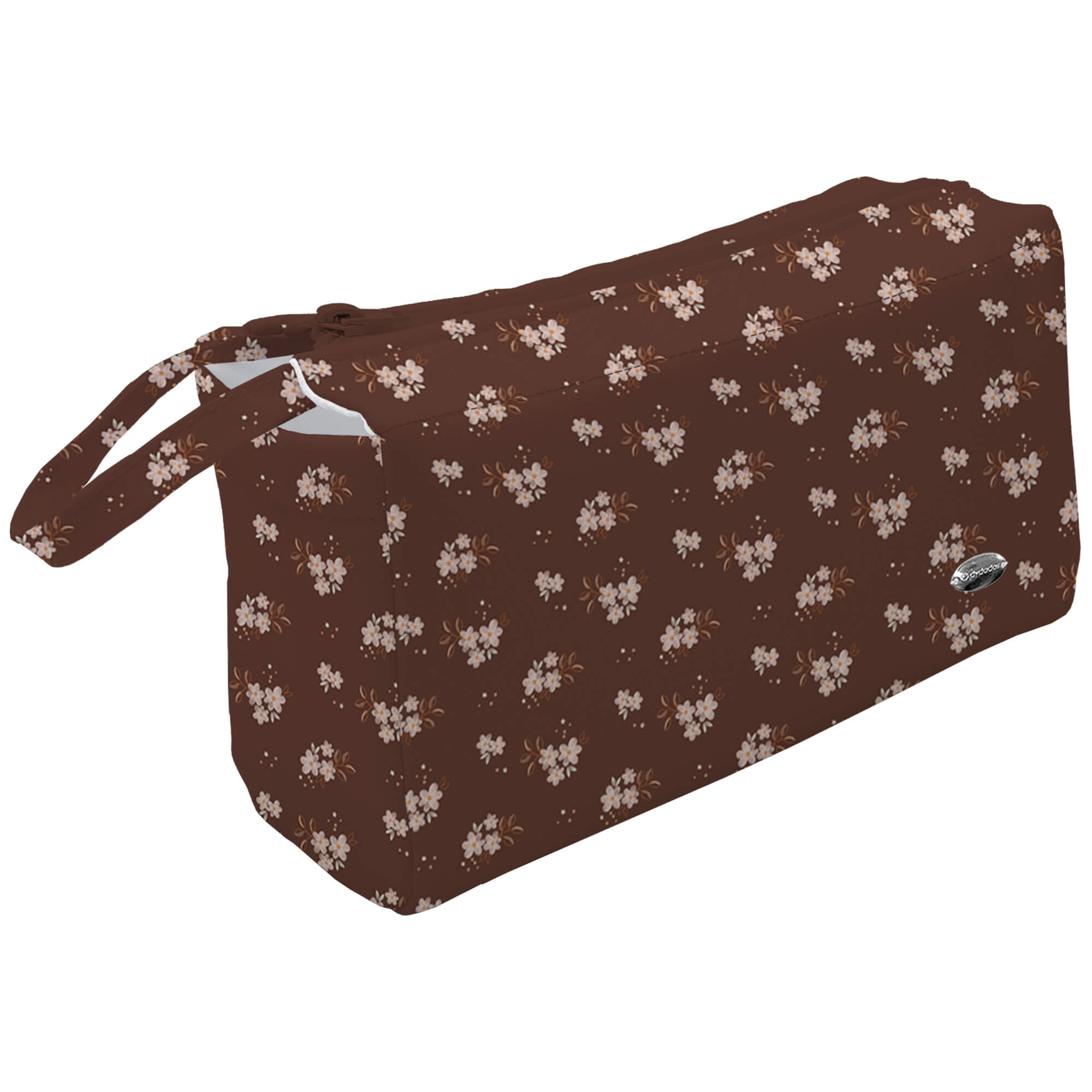 Neceser Abril oscuro Neceser para el bebé en tejido impermeable estampado Abril oscuro