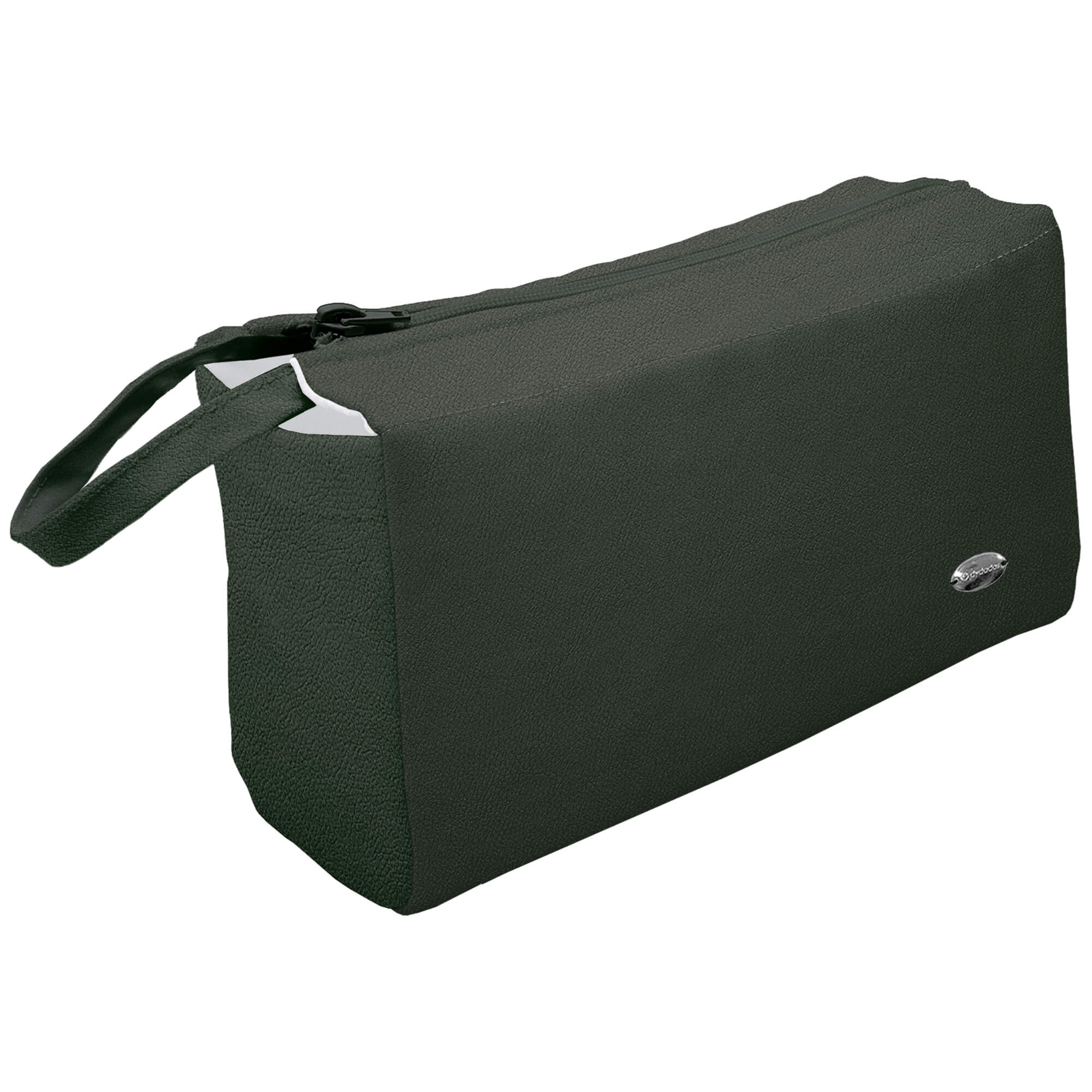 Neceser polipiel verde Neceser en tejido polipiel verde