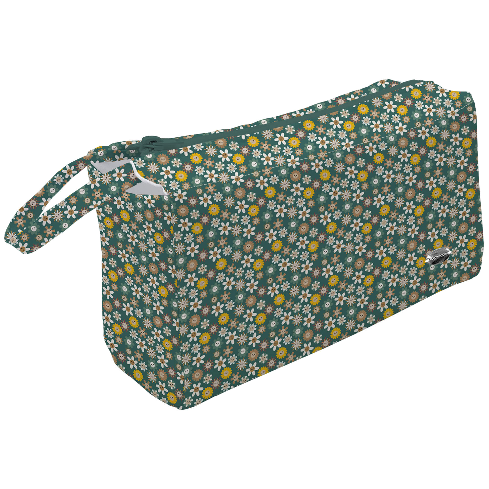 Neceser Thiago oscuro Neceser para el bebé en tejido impermeable estampado Thiago oscuro