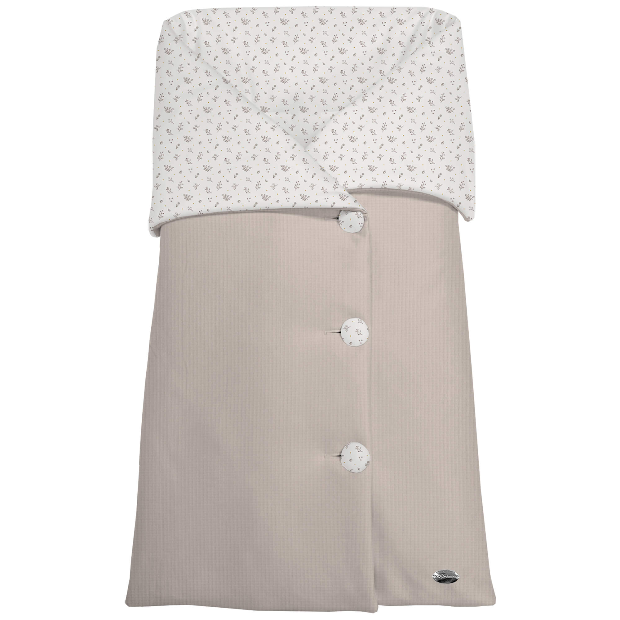 Saco arrullo Luan tostado Saco para capazo modelo arrullo Luan tostado