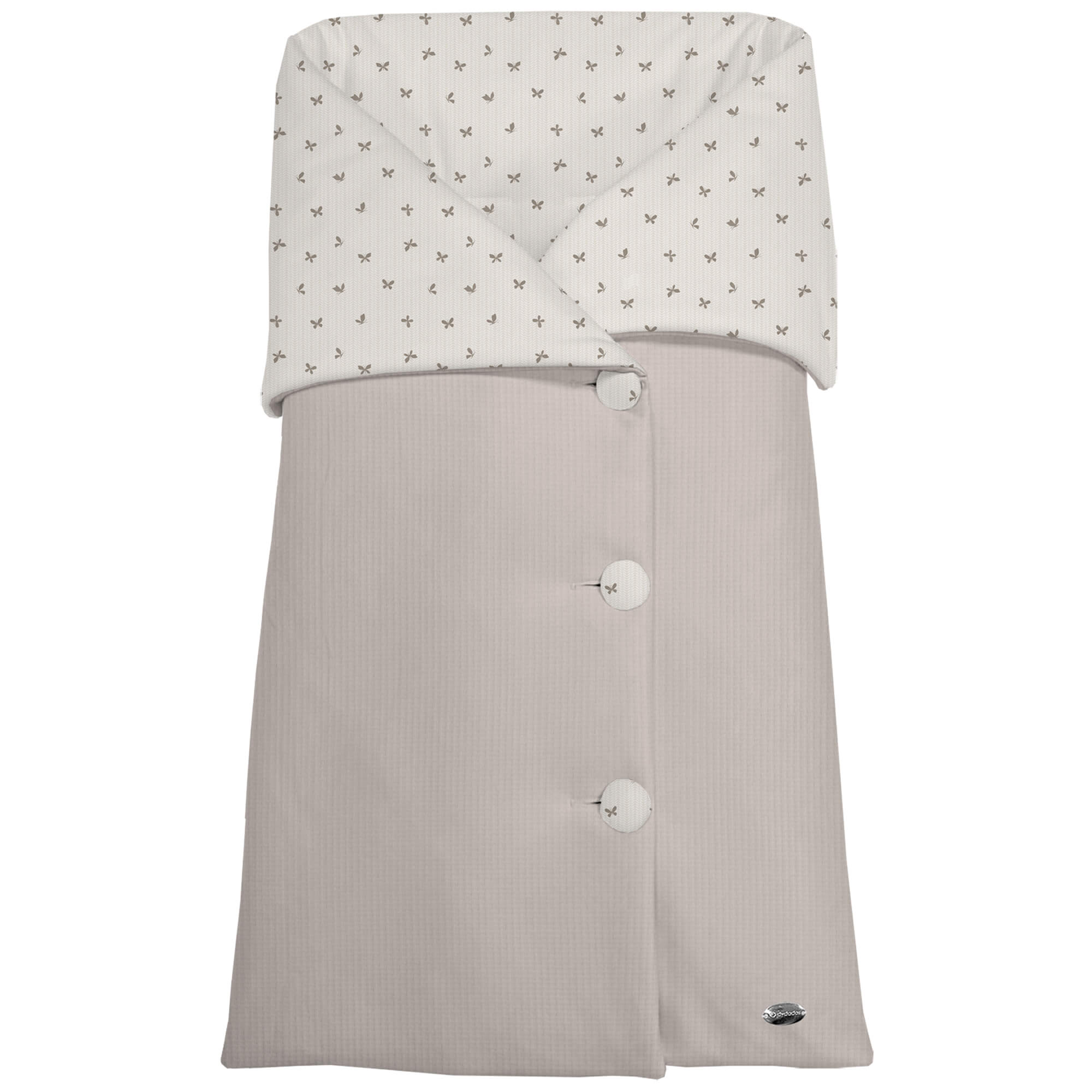 Saco arrullo sin volante Indra tostado Saco para capazo modelo arrullo sin volante Indra tostado