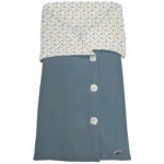 3806 Sacos Capazo Verano Cruzados Zoe Azul