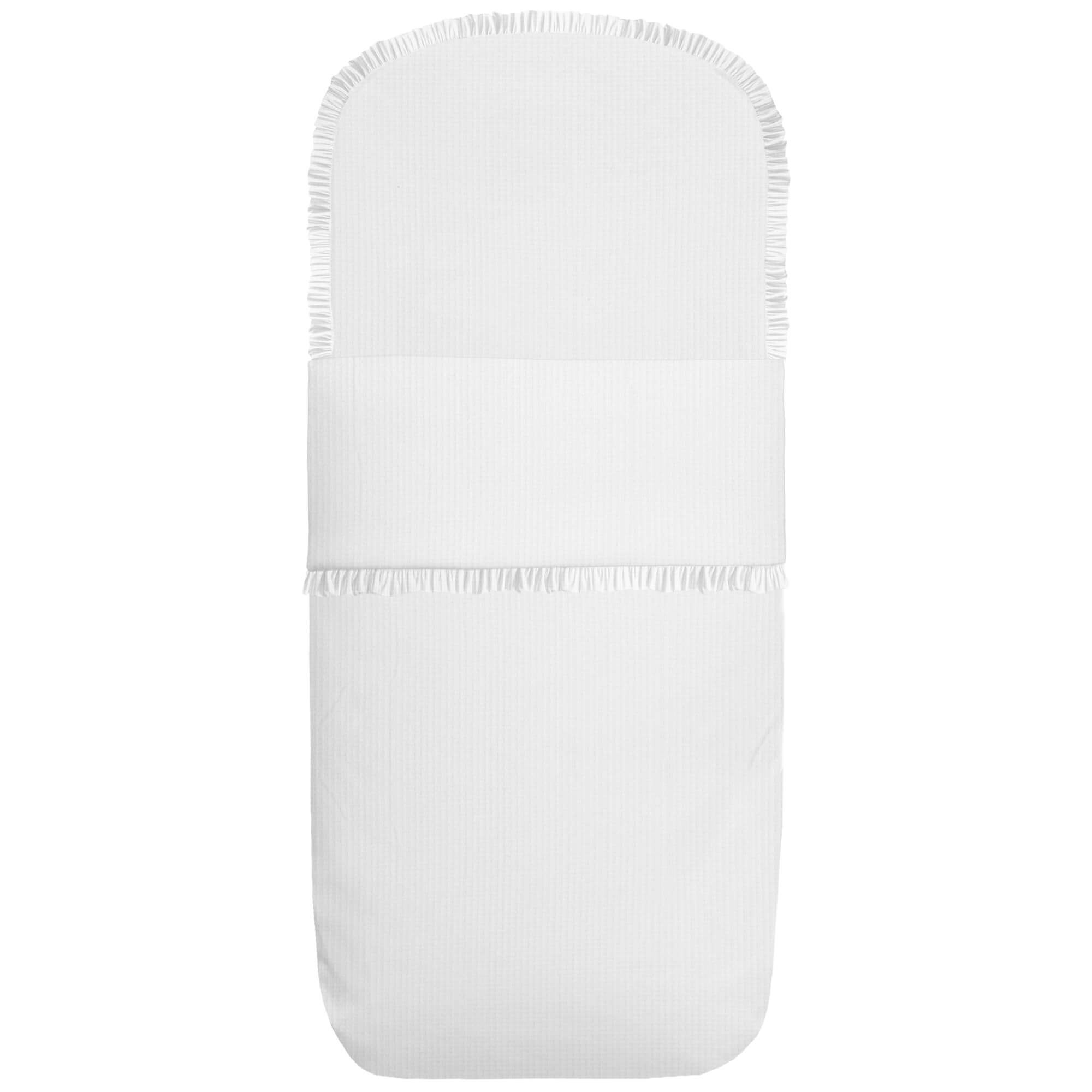 Saco capazo bambula Blanco Saco universal para capazo bambula blanco