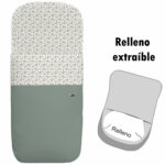 3709 Sacos Capazo Verano Zoe Verde