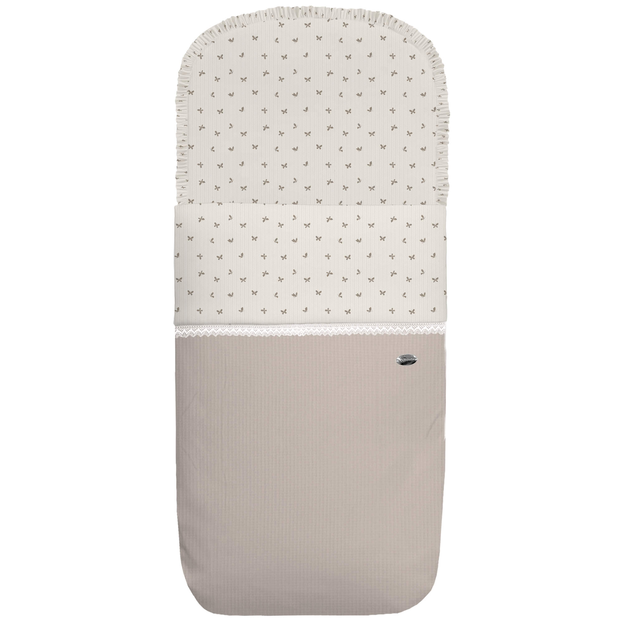 Saco capazo Indra tostado Saco universal para capazo Indra tostado