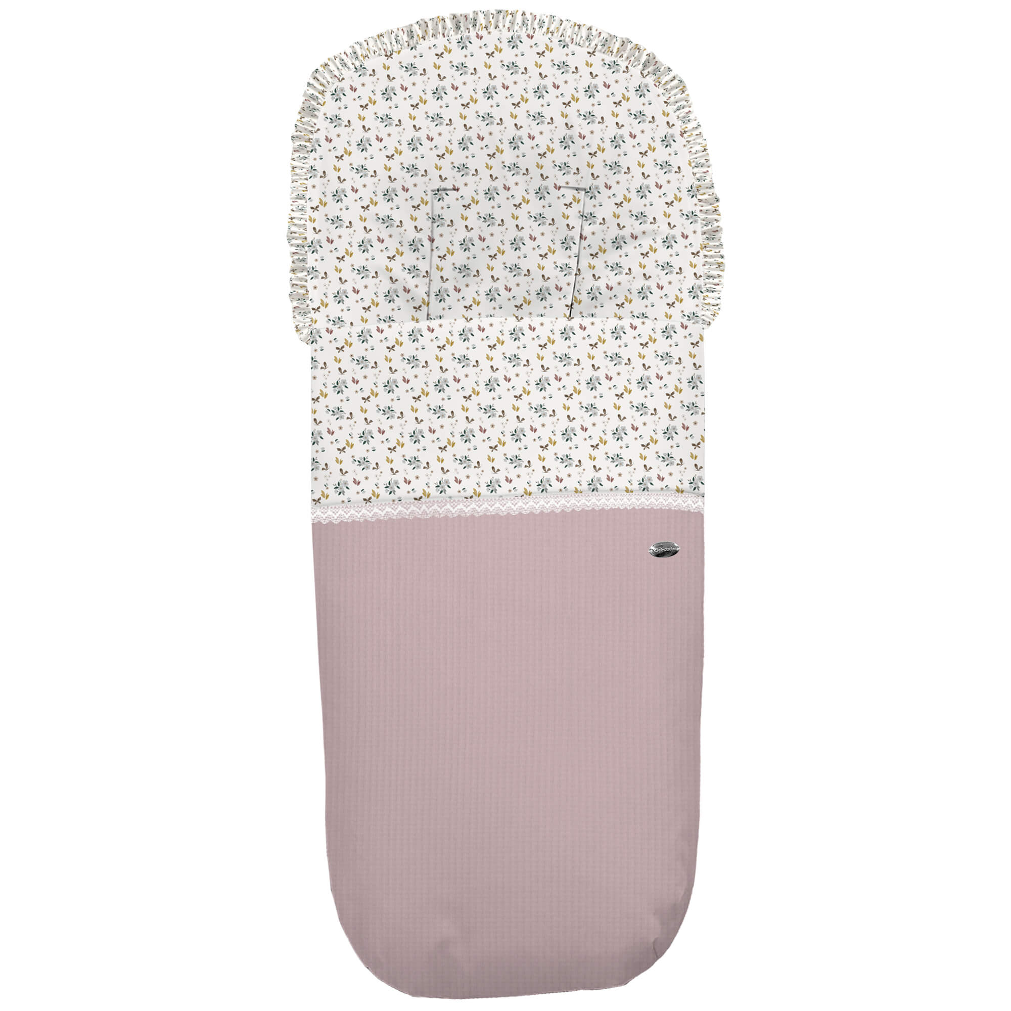 Saco gemelar Zoe rosa Saco para silla modelo gemelar Zoe rosa
