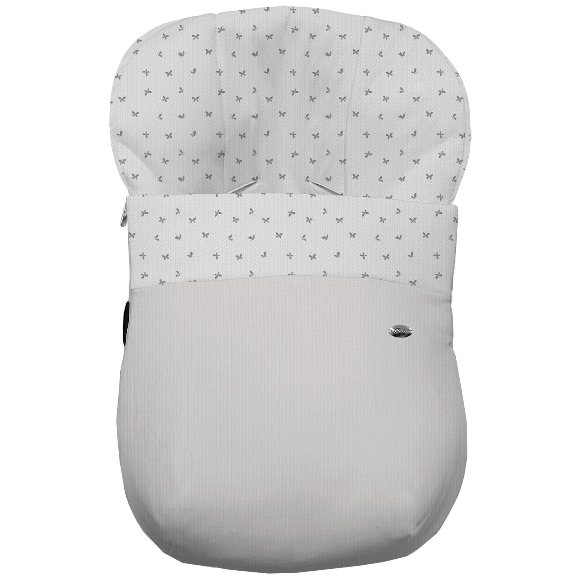 Saco grupo cero sin volante Indra gris Saco para grupo cero tipo maxicosi sin volante Indra gris