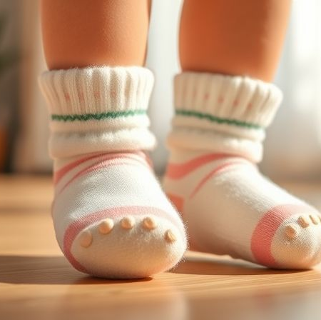 Calcetines Antideslizantes para Bebés: Seguridad y Desarrollo