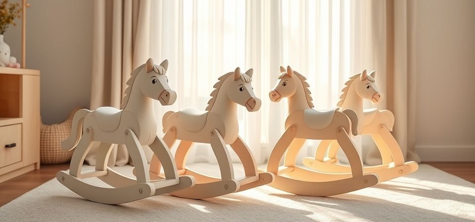 El Mágico Mundo del Caballito de Madera para Bebés