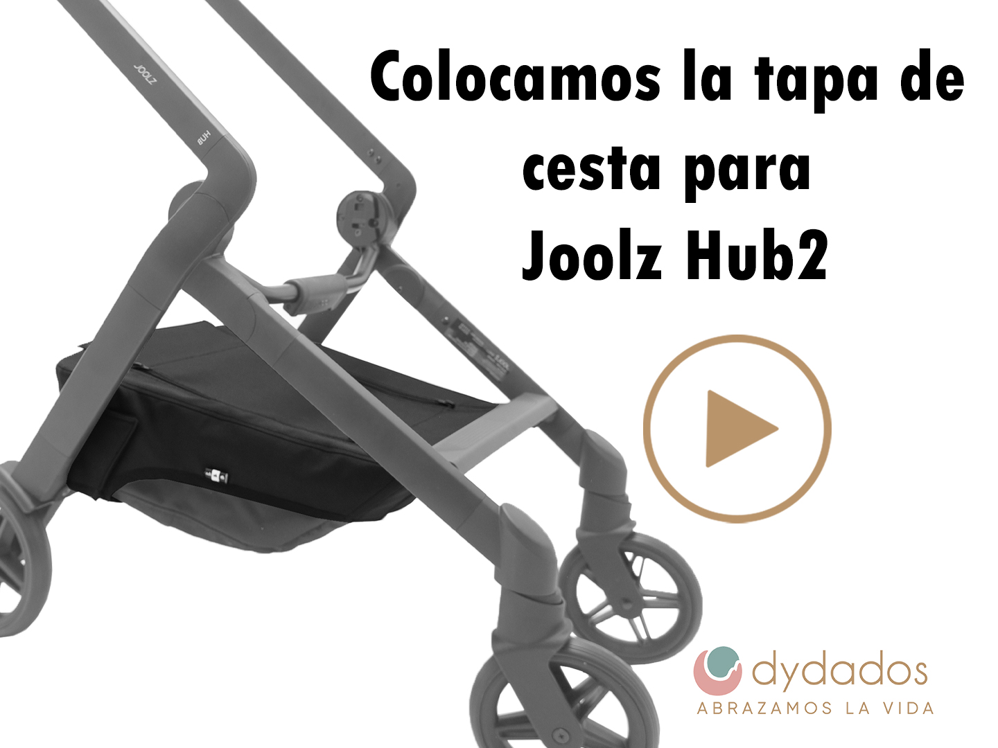 Cómo colocar la tapa de cesta en Joolz Hub2