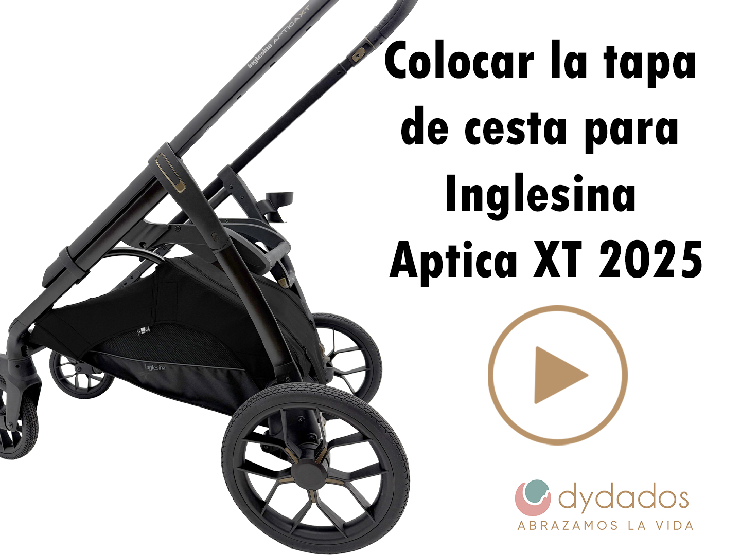Cómo colocar la tapa de cesta en Inglesina Aptica XT