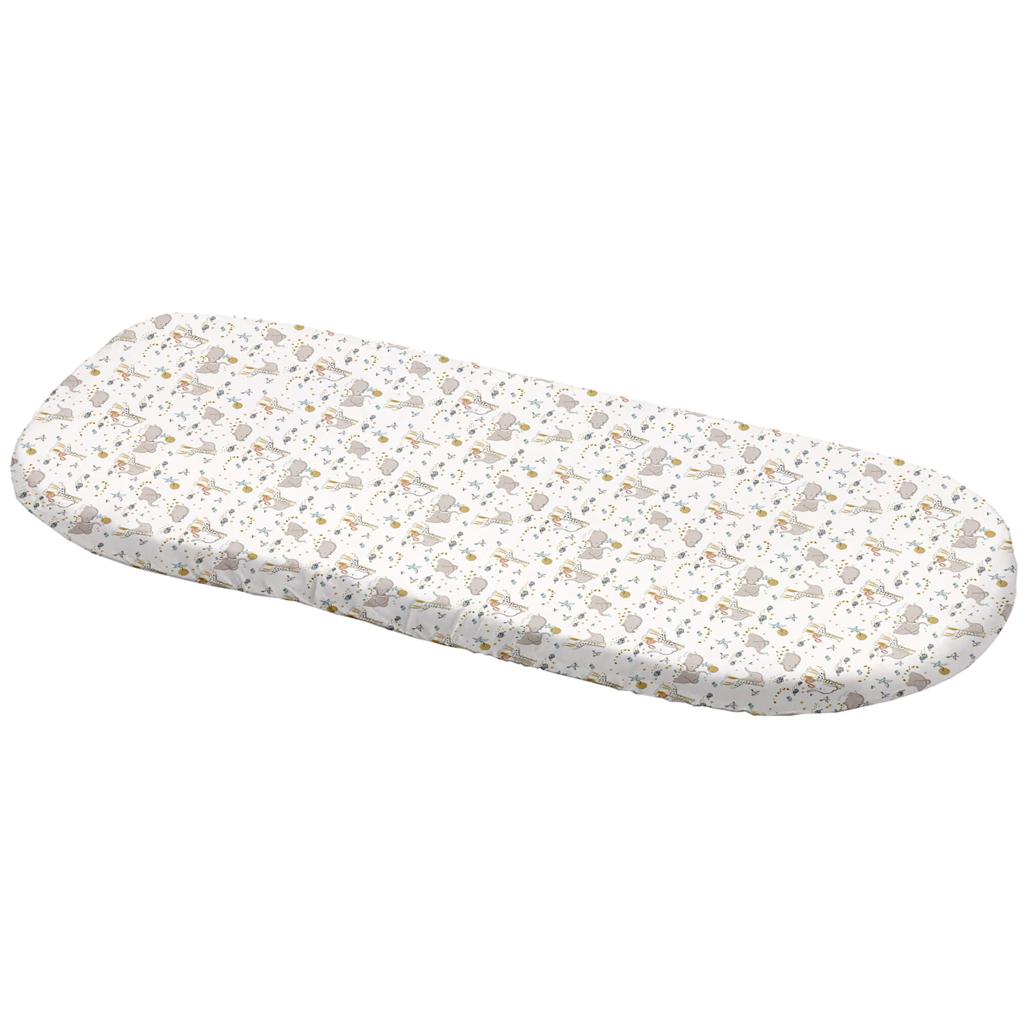 Bajera para colchón de capazo en tejido estampado Guillen Bajera para colchón de capazo en tejido estampado diseño Guillen