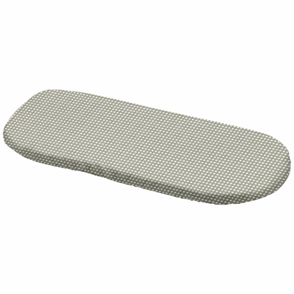 Bajera para colchón de capazo en tejido estampado diseño Doly Vichy